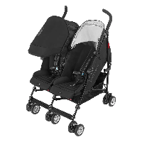 Maclaren BMW TWIN вид с раздельным капюшоном