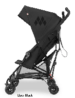 Цвет Black с развид сбоку с разложенной спинкой