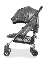 Цвет  Charcoal Denim вид сбоку с разложенным капюшоном