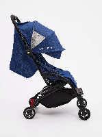 цвет Light Denim вид сбоку с разложенным капором